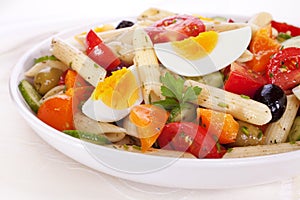 Pasta Salad with Egg