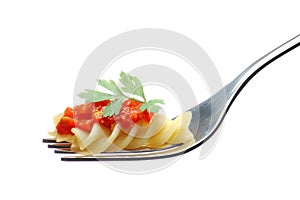 Pasta And Tomato Sauce