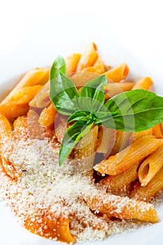 Pasta with tomato sause