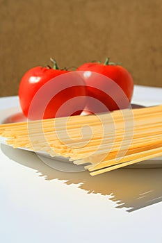 Pasta and Tomatos