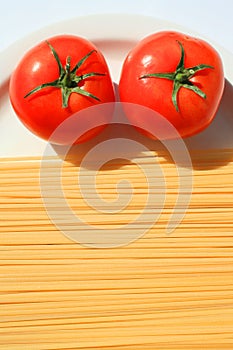 Pasta and Tomatos