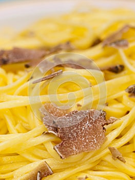 Pasta with white truffle