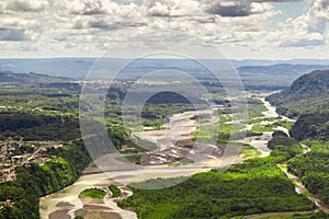 Pastaza River Basin Aerial Shot