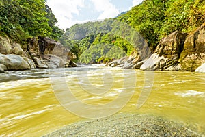 Pastaza River In Ecuador