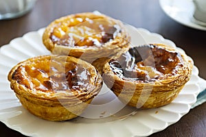 Pasteis de BelÃ©m, or Portuguese Custard Tarts