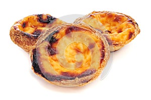 Pasteis de nata, typical Portuguese photo