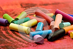 Pastel chalk