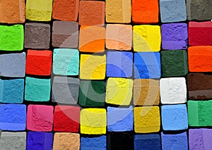 Pastel chalk background