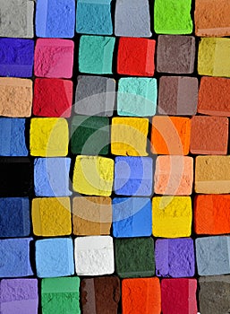 Pastel chalk background