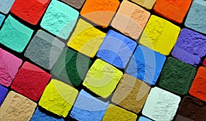 Pastel chalk background