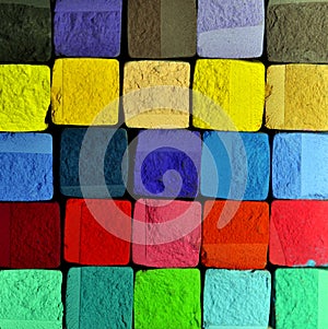 Pastel chalk background