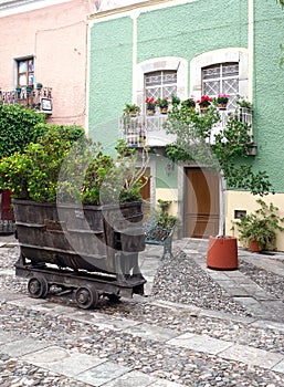 Pastel Colonial Home in Guanajuato, Mexico