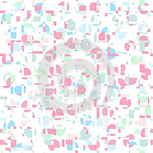 Pastel color gometric abstract pattern background