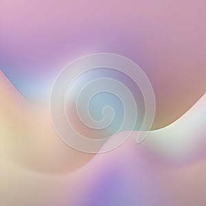 Pastel color gradient graphic design, background illustrations. Ai-Generated photo