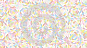 Pastel color squares, colorful mosaic, multicolor tile, abstract seamless pattern