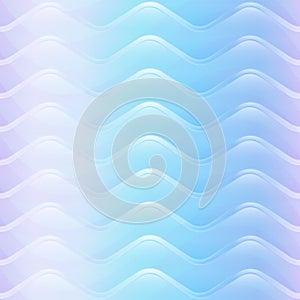 Pastel color wave seamless pattern
