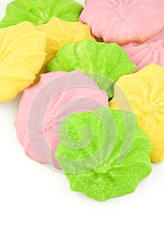 Pastel Colored Spring Cookies