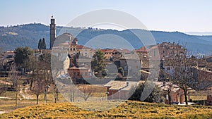 The Village of Sant Boi de LluÃ§anes in Catalonia