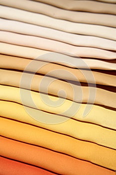 Pastel colors fabrics
