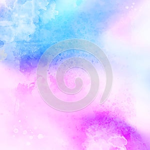 Pastel coloured watercolour texture background