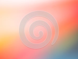 Pastel gradient clean background - Shades of sunset