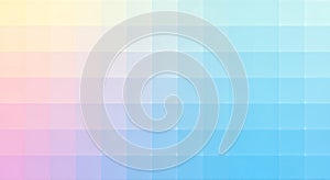 Pastel Gradient Grid Background