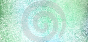 Pastel green and blue gradient background texured with icy frosty pattern abstract header banner texture