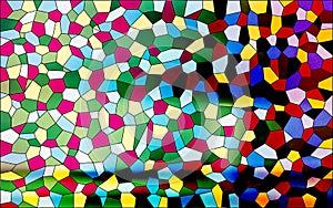 Pastel Harlequin Mosaic