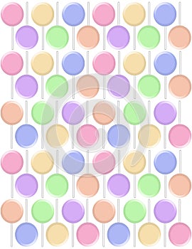 Pastel lollipops backgrounds