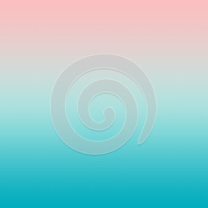 Pastel Millennial Pink Aqua Blue Gradient Background Blurred Mint Wallpaper