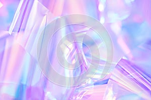 pastel neon blue, purple, lavender, mint holographic metallic foil background