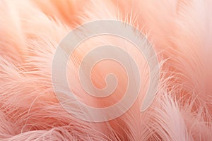 Pastel peach fuzz Cortaderia selloana pampas background