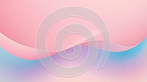 Pastel Pink and Blue Gradient Abstract Background