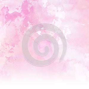 Pastel pink watercolour background photo