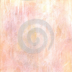 Pastel pink yellow watercolor background