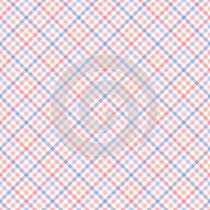 Pastel Plaid Seamless Pattern