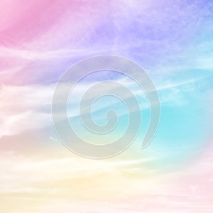 Pastel rainbow colored background