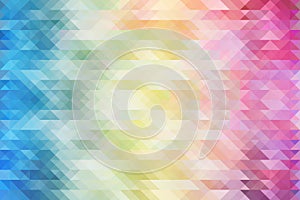 Pastel rainbow mosaic pixel background, triangle pattern wallpaper