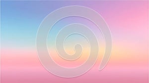 Pastel Sky Gradient Background Image