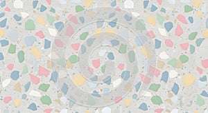 Pastel Terrazzo Pattern Background