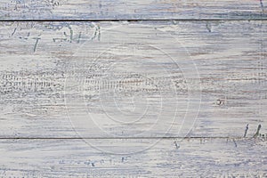 Pastel wood planks. Vintage weathered shabby white painted wood texture background
