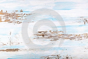 Pastel wood wooden white blue With plank texture wall background Through use wash Giving a feeling of looking old and beautiful