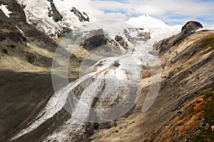 Pasterze Glacier near the Grossglockner, Austria