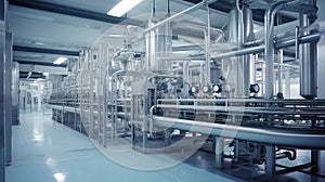 pasteurized facility milk production photo