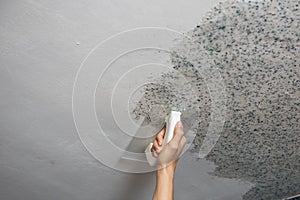 Pasting liquid wallpaper