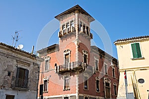Pastore palace. Melfi. Basilicata. Italy. photo