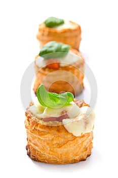 Pastries with cheese photo