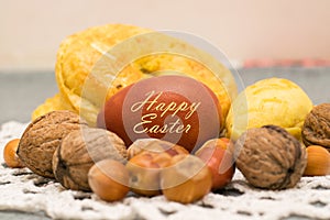 Pastries on the plate