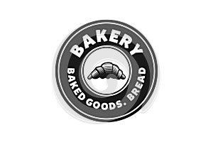 pastries, Vintage Bakery Shop Logo Designs Inspiration, Vector Illustration.