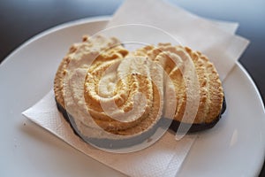 Pastry with chololate